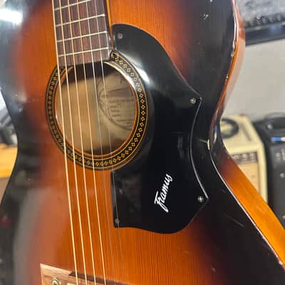 Framus 731 Parlor Acoustic Vintage 60s 70s image 9