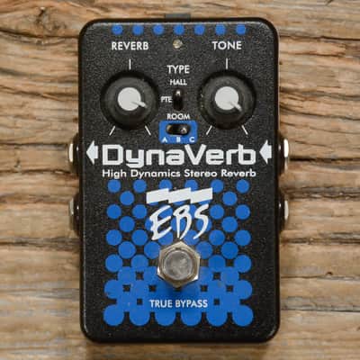 EBS Dynaverb ダイナバーブ　リバーブ　ベース　エフェクター EBS DynaVerb High Dynamics Stereo Reverb Pedal | Reverb