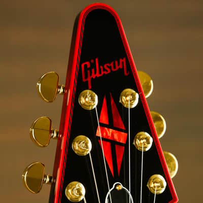 Gibson Flying V Red Widow Custom Shop Electric Guitar image 1