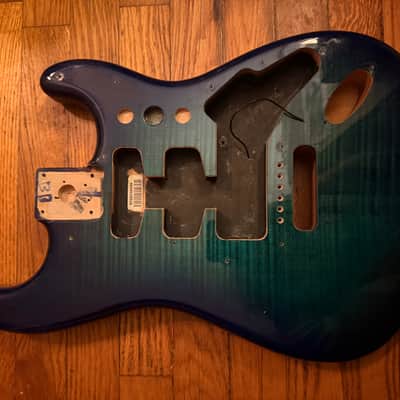 Fender Stratocaster Body 2010s - Blue Burst image 1