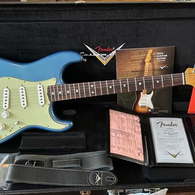 Fender  Custom Shop 1965 Journeyman  2024 - Aged Lake Placid Blue / 7lbs. 8.2oz. #CZ583150 image 1
