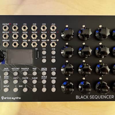 Michigan Synth Works Chronovore Eurorack Sequencer Module (Black