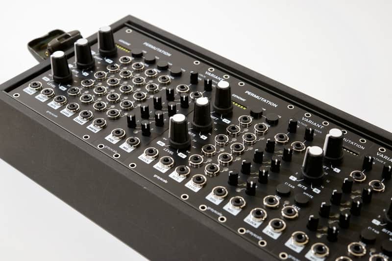 Grayscale Permutation 18hp - black or gray panel option - expanded Turing Machine image 1