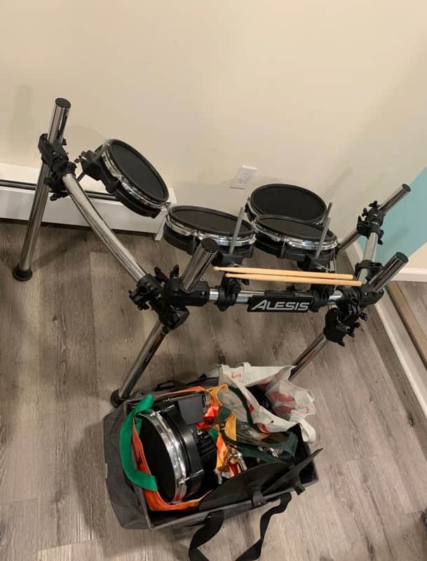 Alesis Surge Mesh Kit Electronic Drum Set 2010s - Black image 1