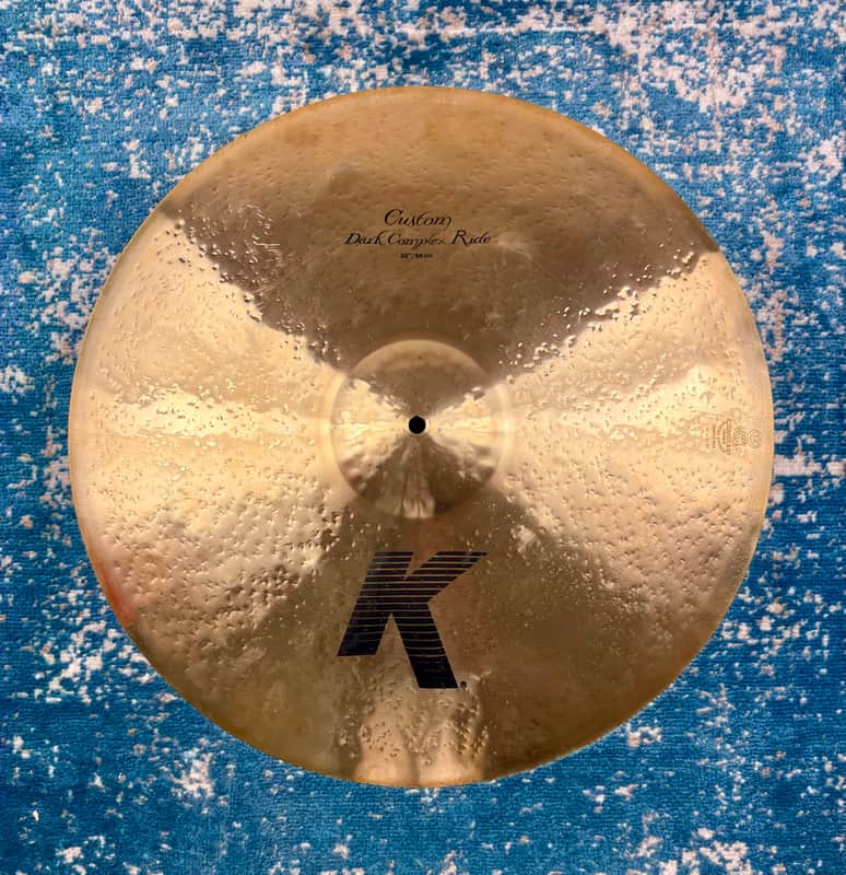 LIKE NEW!! 22” Zildjian K CUSTOM DARK COMPLEX Ride 2543g STUNNING image 1