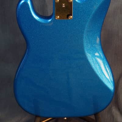 Fender MIJ Steve Harris Precision Bass Royal Blue Metallic - Demo/Clearance! image 4