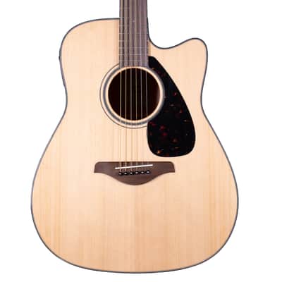 Yamaha FGX800C Folk - Cutaway - Solid Sitka Spruce Top - Natural image 1