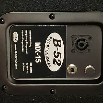 B-52 MX-15 PA Mains Speakers Pair image 2