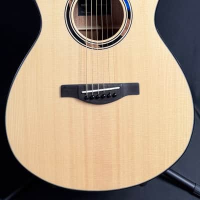 Yamaha TAS1E TransAcoustic Folk Acoustic-Electric Guitar Gloss Natural w/ Soft Case (134) image 1