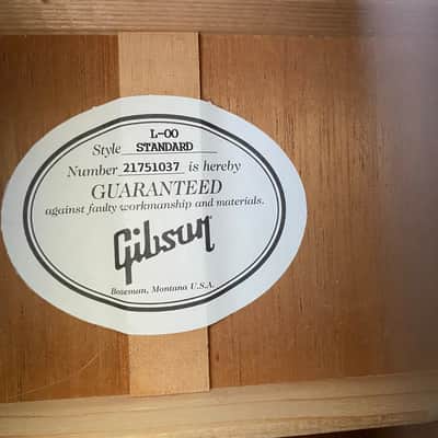 Gibson L00 Standard 2021 - Vintage Burst image 3