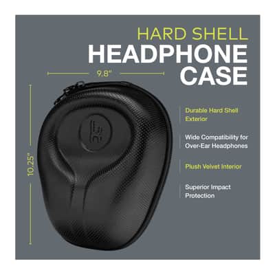 Knox Gear Large Headphone Case with EVA Hard Shell image 13