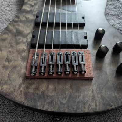 Custom Mod Bass VII - 7 string bass guitar 30 inch scale image 4