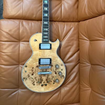 Schecter Solo-II Custom 2021 - Present - Natural Gloss Burl Top image 2