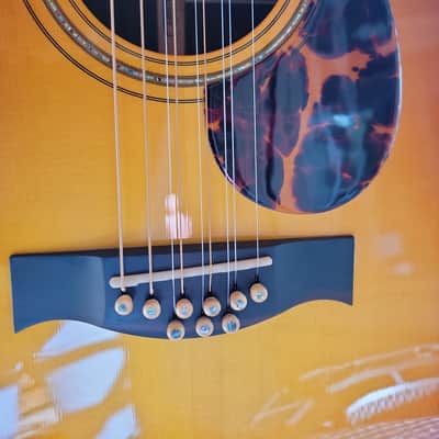 Bischoff Acoustic Guitar 9-String (not 12-String) Custom Artist Series Luthier Hand-Crafted 2013 Sunburst Adirondack Madagascar RW Excellent! image 6