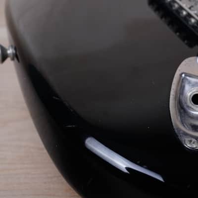 Squier SST-30 Stratocaster MIJ 1985 Black Vintage Fender Japan w/ Bag image 9