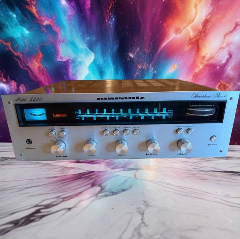 Marantz 2220 Stereophonic Receiver FRESH Bulbs +Full Servicing N Mint CND🔥 Rare