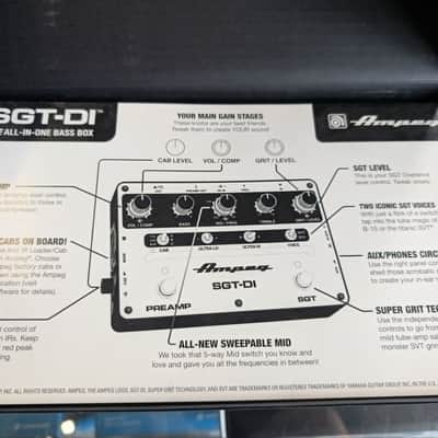 Ampeg SGT-DI Bass Preamp / DI 2023 - Present - Silver / Black image 5