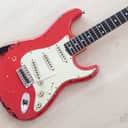 2024 Fender Custom Shop Michael Landau 1963 Stratocaster Relic Fiesta Red Over Sunburst, Mint w/ Case, COA, Tags