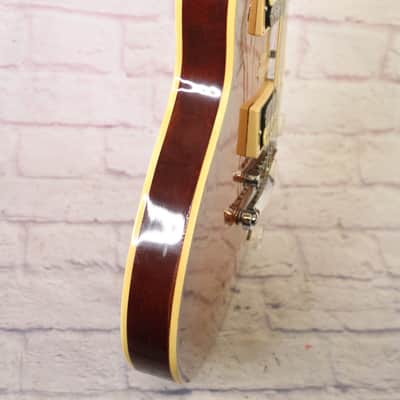 Vintage 80's Cort Les Paul Copy - Set Neck - Sunburst Flame Top image 10