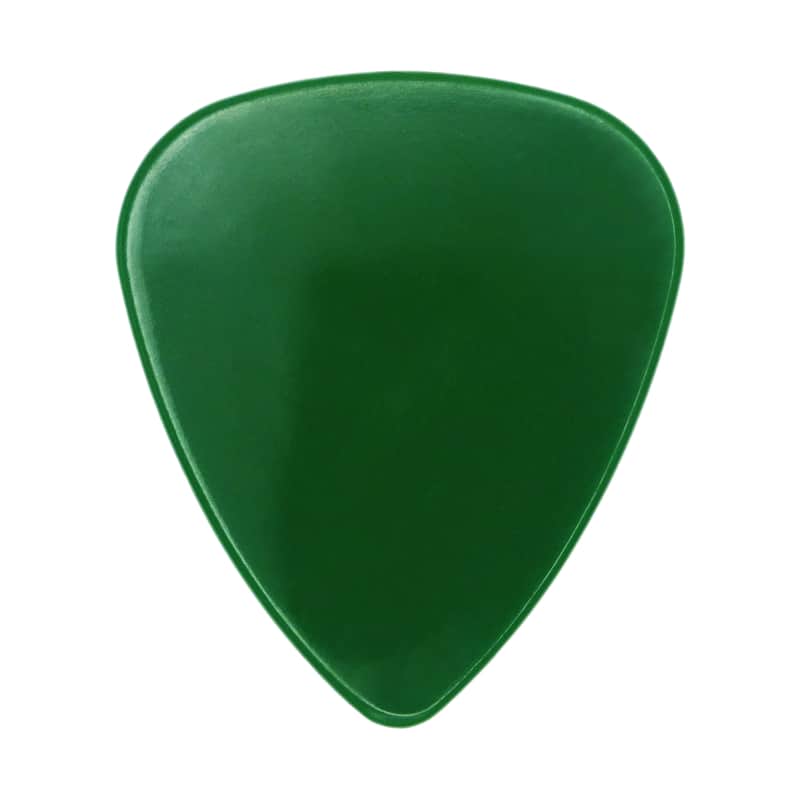 Exotic Plectrums Nylon Dark Green Guitar Or Bass Pick - 0.96 mm Heavy Gauge - 351 Shape - 1000 Pack image 1