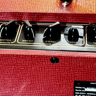 Vox AC15 1x12”  Limited Edition Classic Vintage Red image 16