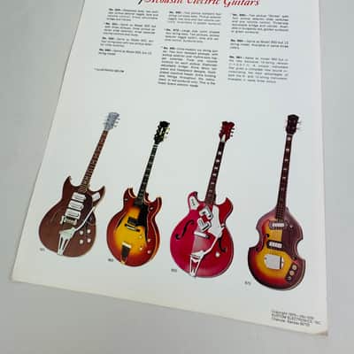 Greco Guitars Brochure 1970 image 2