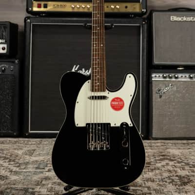 Squier Classic Vibe Baritone Custom Telecaster Electric Guitar - Black image 3