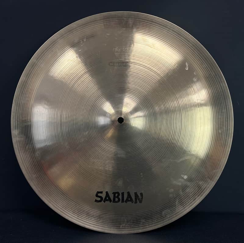Sabian Chinese 18" 1980's Pre-AA - Brass 1368g image 1