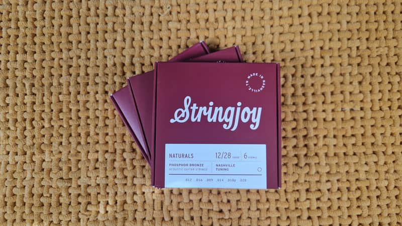 Stringjoy Naturals AC6 Nashville Tuning 12-28 image 1