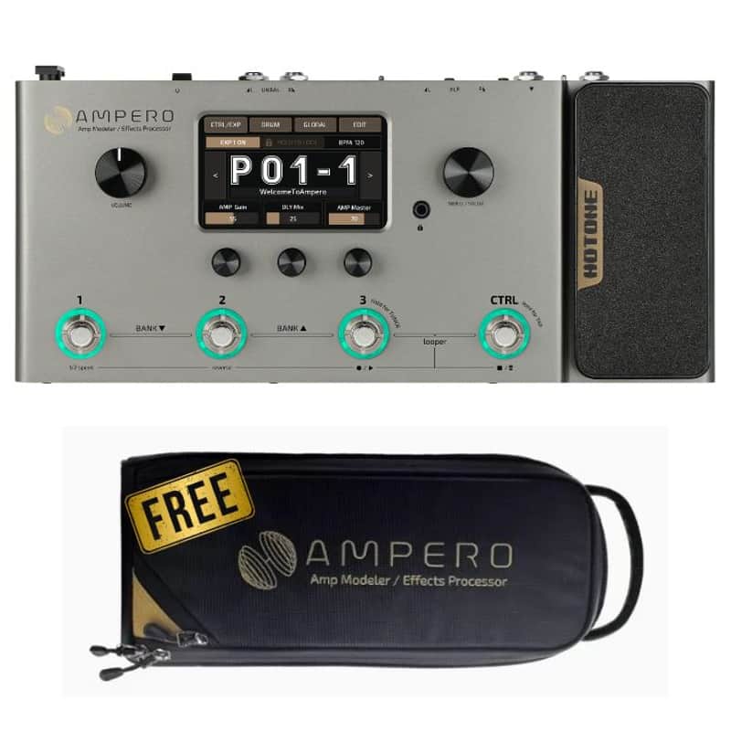 2021 Hotone Ampero Silver Silver