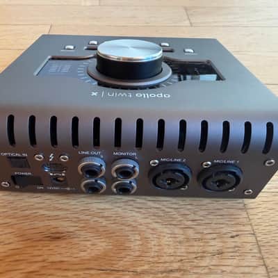Universal Audio Apollo Twin X QUAD Thunderbolt 3 Audio Interface 2019 - Present - Gray image 3