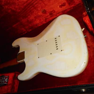 Fender Stratocaster with Rosewood Fretboard 1966 - Olympic White image 9