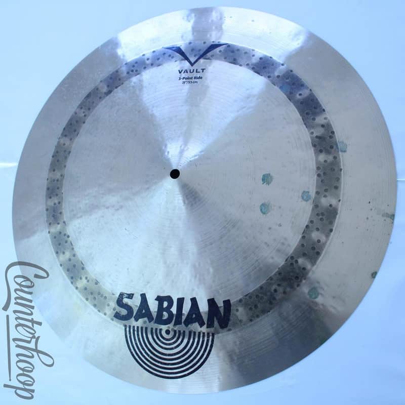 *Sabian 21"Vault 3-Point Ride Cymbal Jack De Johnette B20 2399g Hand Hammered HH image 1