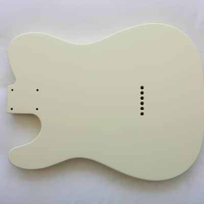 TELE Body /Alder 2-Piece/ Cream - Nitro Finish/ Telecaster- (Fits Fender, Warmoth etc. ) image 3