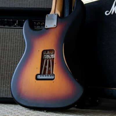 Fender Standard Stratocaster with Maple Fretboard 2008 (upgrade) - Brown Sunburst image 12