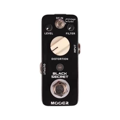 New Mooer Black Secret Electric Guitar Distortion Effects Pedal image 1