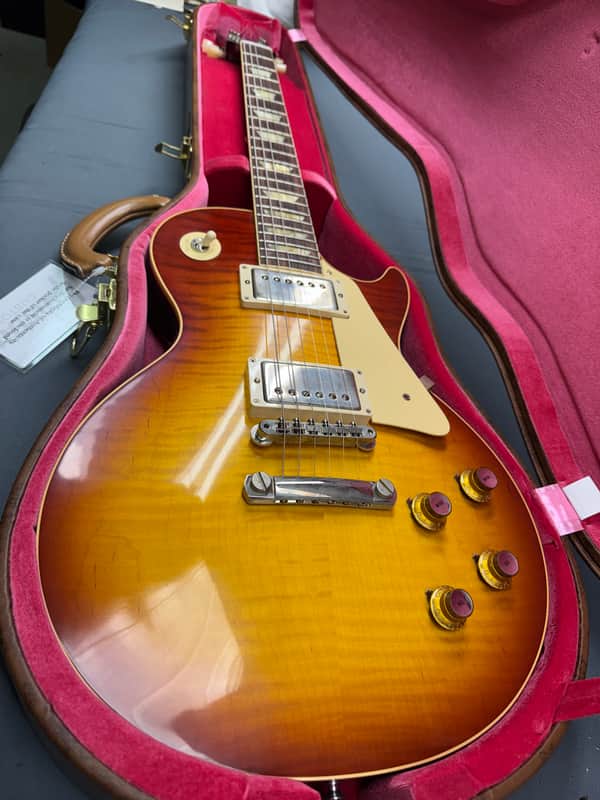 Gibson Custom Les Paul 60th Anniversary Limited Edition V2 2020 - Tomato Soup Burst #001709 image 1