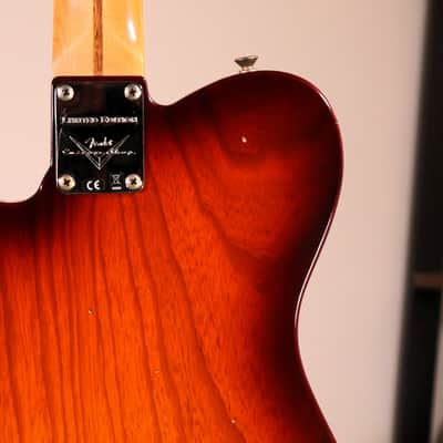 Fender Custom Shop 1950 Telecaster Thinline Journeyman Relic - Maple Fingerboard, Aged Violin Burst image 12