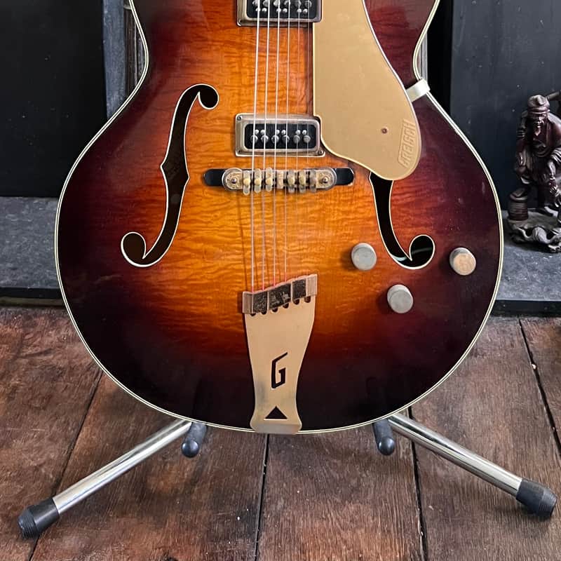 1954 Gretsch Country Club 6192 Sunburst Quilt Maple