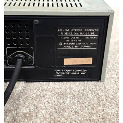 Hitachi SR-2010L - Receiver - Silver - Good image 10