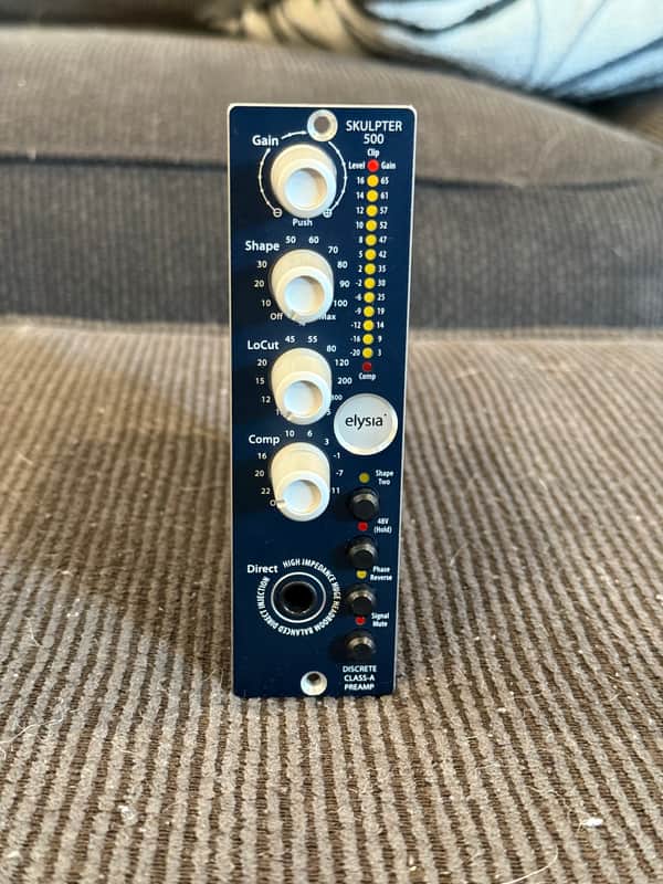 Elysia skulpter 500 Discrete 500 Series Class-A Mic Preamp Module 2010s - Blue imagen 1