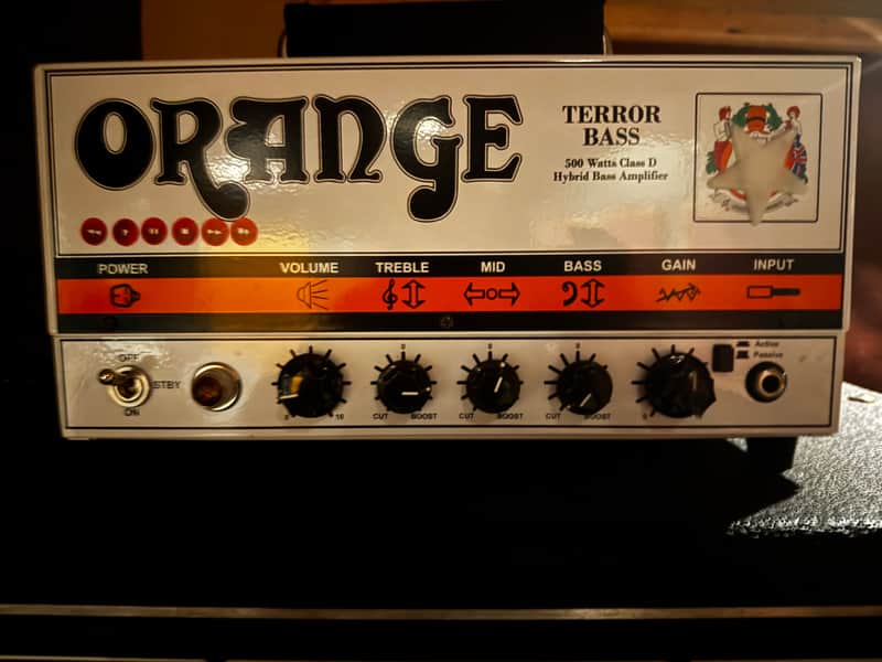 Orange Terror Bass 500-Watt Bass Amp Head 2010 - Present - White image 1