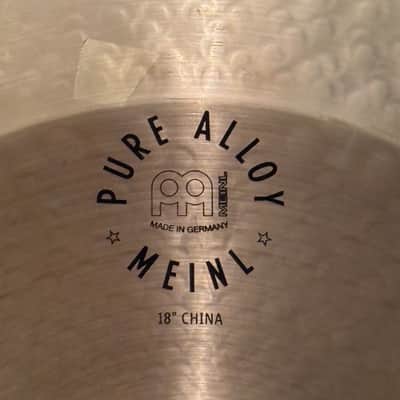 Meinl Pure Alloy 18" China Cymbal 1250 Grams image 7