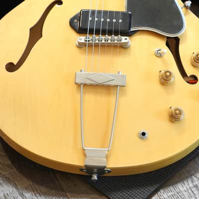 Minty! 2010's Gibson Custom Shop '59 Historic ES-330 Semi-Hollow Electric Guitar Natural + COA OHSC image 5