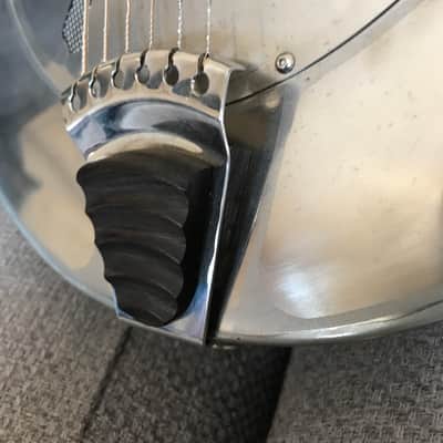 Morton SS Parlor - One of a kind resonator guitar with pickups image 4