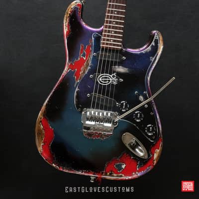 Fender Stratocaster Contemporary E Series Floyd Rose System1 Flip Flop Finish Heavy Aged Relic Rare image 13