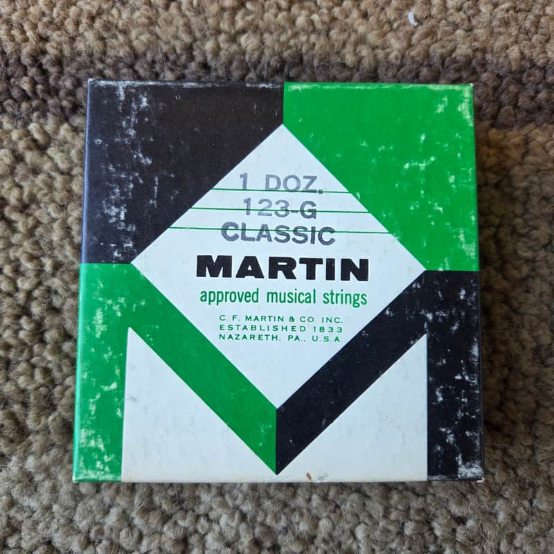 Vintage 1960's Martin String Box! Rare, Original Case Candy! image 1