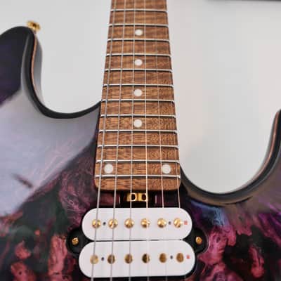 Ernie Ball Music Man Jason Richardson Signature Cutlass 6 2022 - Present - Majora Purple image 11