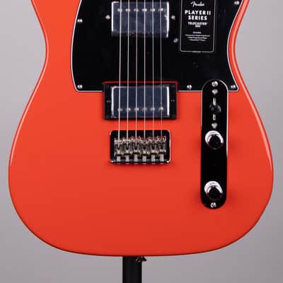 Fender Player II Telecaster HH Electric Guitar - Coral Red with Maple Fingerboard image 1