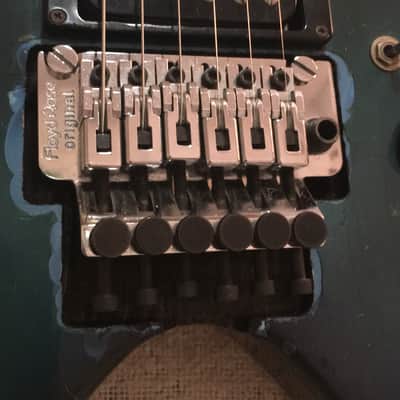 1982 Dean ML USA Baby Series Blueburst 24 3/4” Scale Floyd Rose Original Mod Rare Model image 11